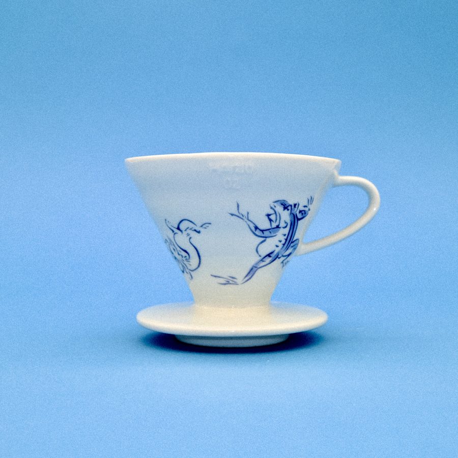 Hario V60 #2 ceramic Tachikichi - Chōjū-Giga