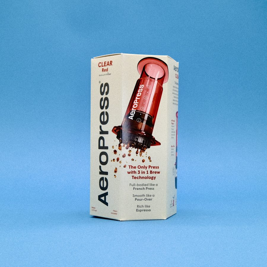 Aeropress Clear Red